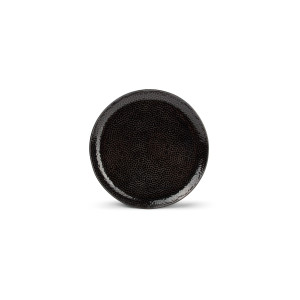 Mielo schwarz Teller flach 20,5cm